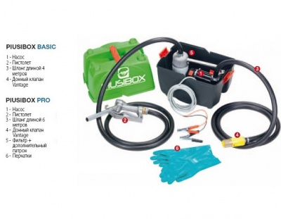 Piusi Box Pro комплект заправочный дизельного топлива солярки в Вышнем Волочке